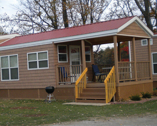 Large Cottage Rentals in Frankenmuth Jellystone Park Campground