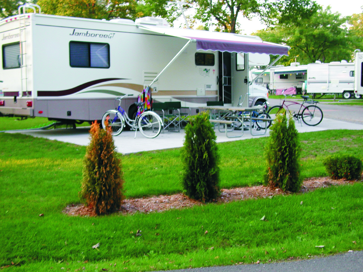 Premium Camping Sites at Frankenmuth Jellystone Park